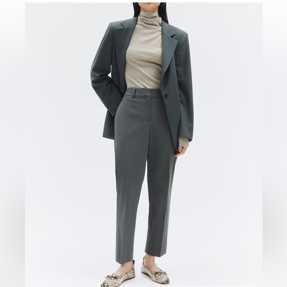 H&M Slacks in Dark Green, Ankle Length, Tapered, size 10 - Picture 1 of 13